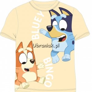T-shirt Bluey i Bingo żółty