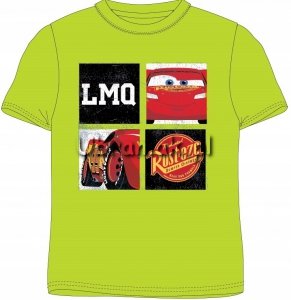 T-shirt koszulka AUTA zielona