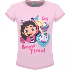 T-shirt Koci Domek Gabi różowy