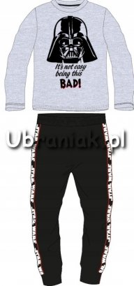 Piżama Star Wars szaro-czarna 