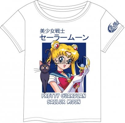T-shirt Czarodziejka z księżyca biały