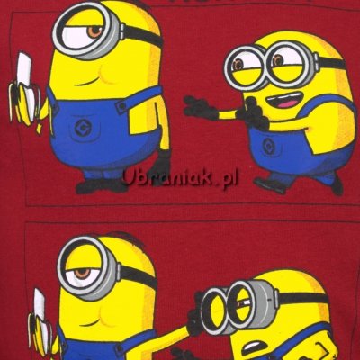 Bluzka Minionki czerwona