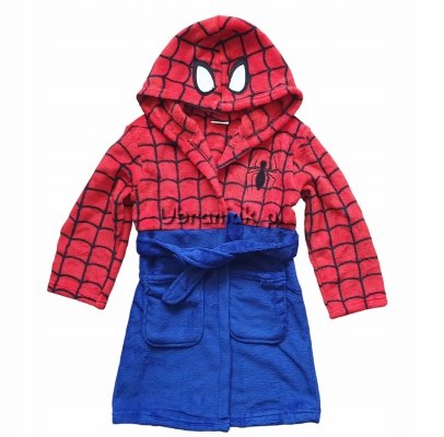 Szlafrok Spiderman dla chłopca
