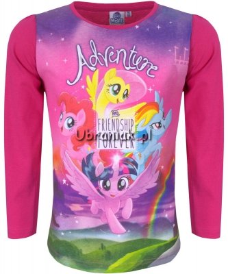 Bluzka Kucyki Pony Przygoda róż
