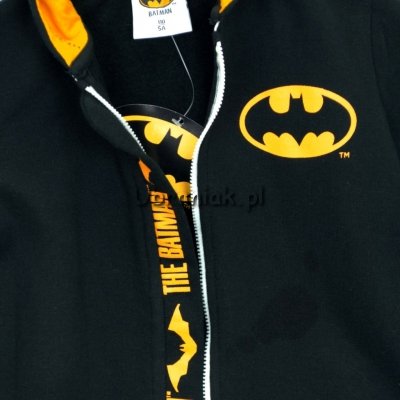 Bluza Batman z kapturem czarna 