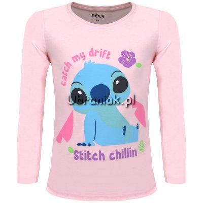 Piżama Lilo i Stitch różowo-granatowa