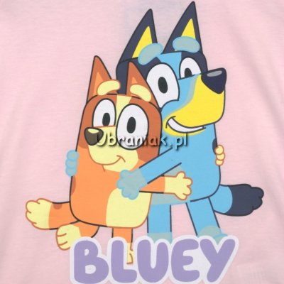 Bluzka Bluey różowa dla dziewczynki