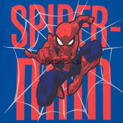 Piżama Spiderman niebiesko-szara