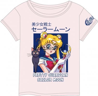 T-shirt Czarodziejka z księżyca różowy