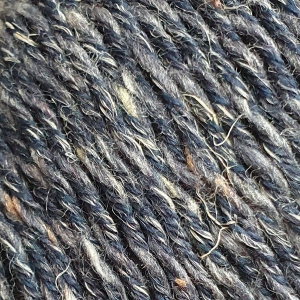 Canhamo Tweed Niebieski 15