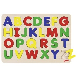 Alfabet drewniane puzzle