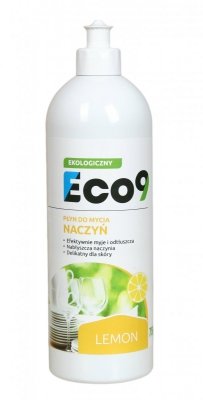 ECO9 LEMON - Ekologiczny płyn do mycia naczyń