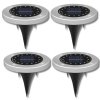 A0_tds0572_4x Solarna lampa gruntowa 16 LED