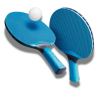 tds0634_ZESTAW DO PING PONG NIEBIESKI