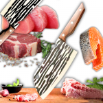 OSTRY TASAK KUCHENNY JAPOŃSKI NÓŻ SZEFA DO MIĘS RYB WARZYW - Matsuyama  (tds0589)