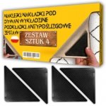 4x NAKLEJKI NAKŁADKI POD DYWAN WYKŁADZINE PODKŁADKI ANTYPOŚLIZGOWE ZESTAW (tds0712)