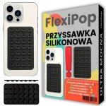 PRZYSSAWKA DO TELEFONU GUMOWA SILIKONOWA UCHWYT NA ETUI - MOCNA - BLACK (tds0713)