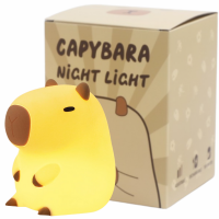 LAMPKA NOCNA KAPIBARA SILIKONOWA PREZENT DLA DZIECI NA BATERIE NA PREZENT (tds0719) 