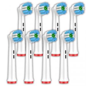 KOŃCÓWKI DO SZCZOTECZKI BRAUN ORAL B EB18-X ZAMIENNIK - WYBIELAJĄCE - 8x (tds0617) 