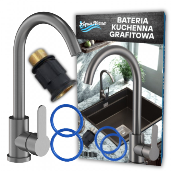 Ax_środek_tds0673_Bateria kuchenna GRAFITOWA AquaNerra