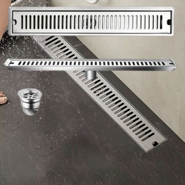 ODPŁYW LINIOWY PRYSZNICOWY NIERDZEWNY NISKI SYFON DUŻA PRZEPUSTOWOŚĆ - 60cm (	tds0777)