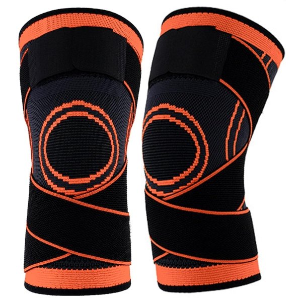 Cx6_tds0392a_Opaska na kolano wiązana XXL ORANGE