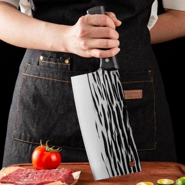 tds0587_Nóż tasak Japoński KnifeKuroPerl