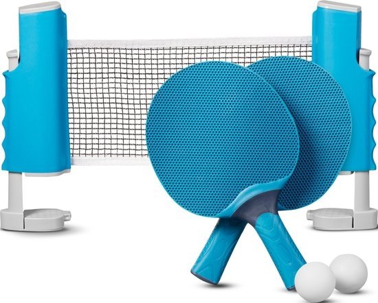 tds0634_ZESTAW DO PING PONG NIEBIESKI