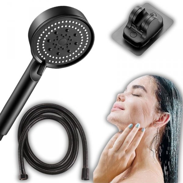 tds0648_Zesatw prysznicowy Black 3w1