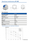 Dmuchawa Membranowa Thomas AP-60G