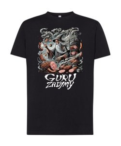 Męski T-shirt Guru Zadymy – 100% Bawełna, Nadruk DTF, Rozmiary XS-5XL