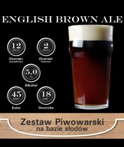 Surowce piwowarskie na 23L. - English Brown Ale