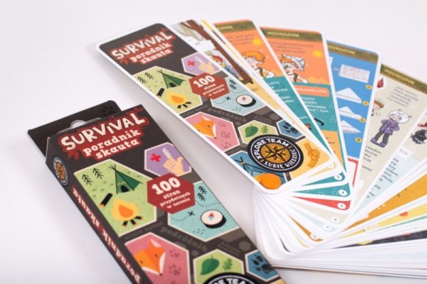 GRA EDUKACYJNA  SURVIVAL PORADNIK SKAUTA XPLORE TEAM