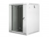 Lanberg Szafa instalacyjna wisząca 19'' 15U 600X600mm szara (drzwi       szklane)