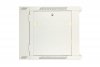 Extralink Szafka wisząca rack 9U 600x600 szara dwusekcyjna