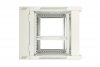 Extralink Szafka wisząca rack 12U 600x600 szara dwusekcyjna