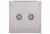 Extralink Szafka wisząca rack 12U 600x600 szara metalowe drzwi