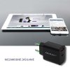 Qoltec Ładowarka sieciowa | 18W | 5-12V | 1.5-3A | USB typ C PD |       USB QC 3.0 | Czarna