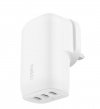 Belkin Ładowarka BOOSTCHARGE 67W USB-Cx3 PPS biała