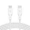 Belkin Kabel w oplocie USB-C do USB-C 100W 3m biały