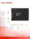 Micron Dysk SSD 7500PRO 3840GB NVMe U.3 15mm Single Pack