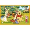 Trefl Puzzle 2x24 elementy Kubuś Puchatek Dzień w ogrodzie