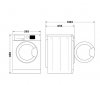 Whirlpool Pralko-suszarka FFWDD1076258BVEU