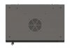 Lanberg Szafa instalacyjna rack wisząca 19 4U 540x350 czarna drzwi   przeszklone ( flat pack)