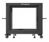 Lanberg Open rack 19'' 9U 600x600-1100 regulowany czarny