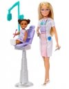 Mattel Lalka Barbie Lekarz Dentystka z pacjentem