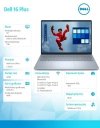 Dell Notebook Dell 16 Plus DB16250 Win11Pro Ultra 9 288V/32GB/1TB/16.0 FHD+ Touch/Arc/FgrPr/WLAN + BT/Backlit Kb/4 Cell/3Y ProSu