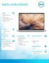 Dell Laptop Dell Pro 14 Plus PB14250 W11P U5 235U/16GB/512GB/14.0 FHD+ Touch/Int/FgrPr&SmtCd/Cams&Mic/WLAN+BT/BcklKb/3C/vPro/3YPS Aluminum