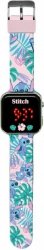 Kids Euroswan Zegarek LED z kalendarzem Stitch