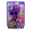 Mattel Figurki Polly Pocket Monster High Zestaw kompaktowy